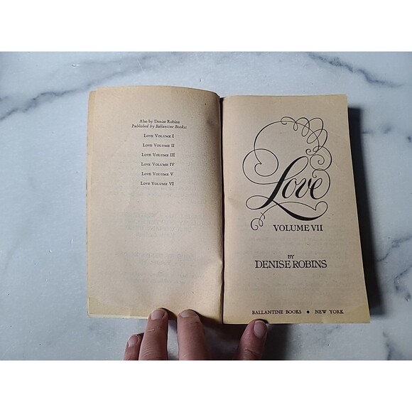 Love Volume VII by Denise Robins Paperback - Picture 3 of 10